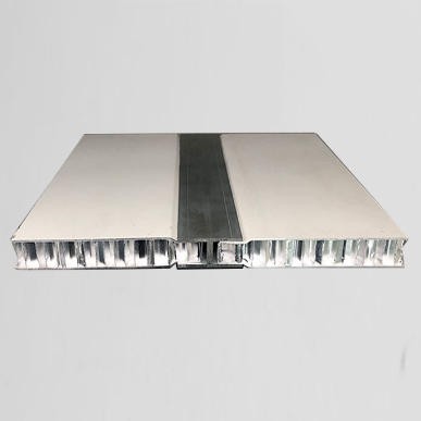 Honeycomb Aluminium Panel Edge Mounting Structure For Wall
